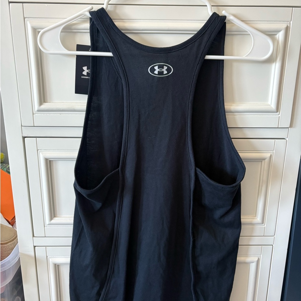Under Armour Navy Women's Softball Tank size SP NWT - Picture 4 of 4